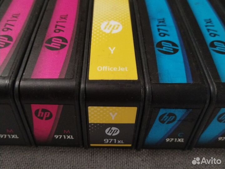 Картриджи оригинальные HP970/971XL (Б/У)