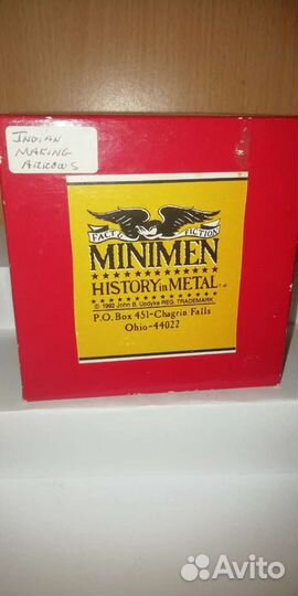 «Солдатики, индейцы, MiniMen, 54 мм, Раритет