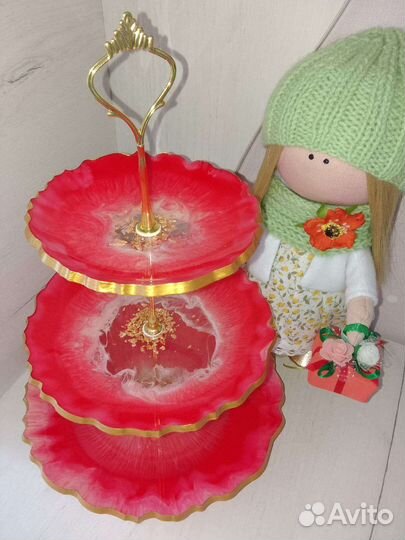 Фруктовница из эпоксидной смолы