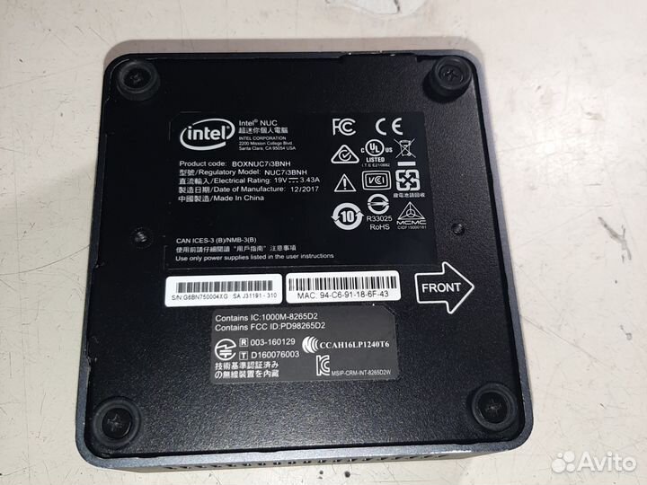 Мини пк Intel