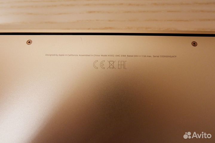 Apple macbook air 2018