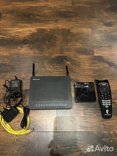 TV приставка, роутер