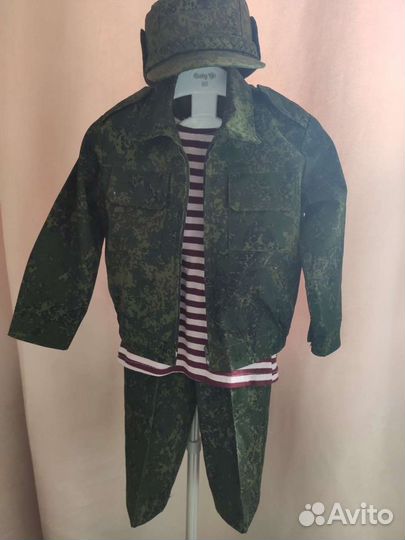 Детский военный костюм для мальчика