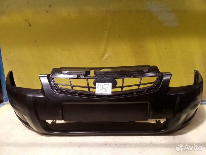 Hyundai Creta Юбка бампера задняя