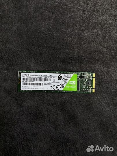 Накопители - SSD 120GB - 256GB
