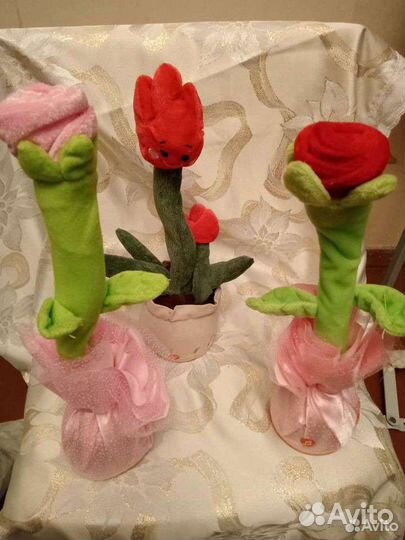 Игрушка танцующий кактус новый