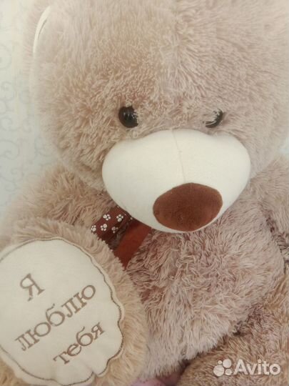 Медведь плюшевый большой 80 см