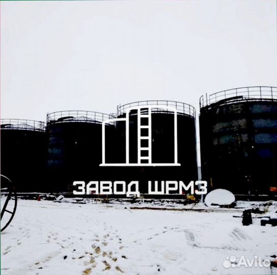 Резервуар вертикальный стальной объем 2000 кубов