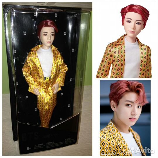 BTS Чонгук коллекционная кукла Маттел