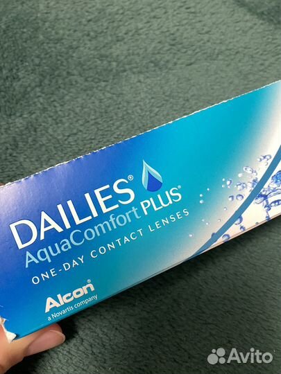 Линзы контактные однодневные Alcon AquaComfort