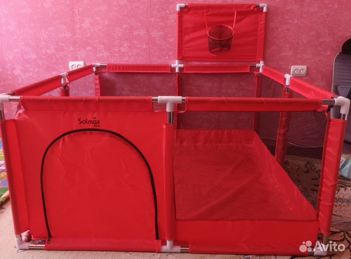 Манеж детский бу 128-128