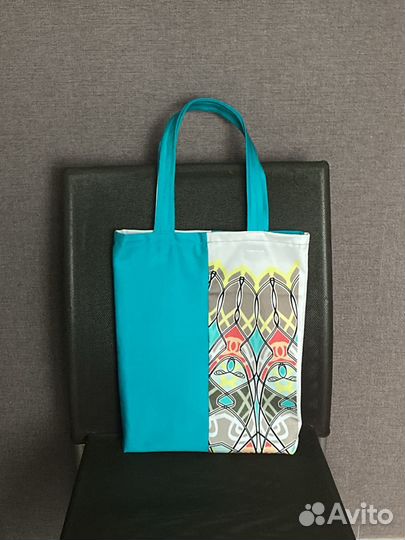 Сумка шопер для девочки джинса купон