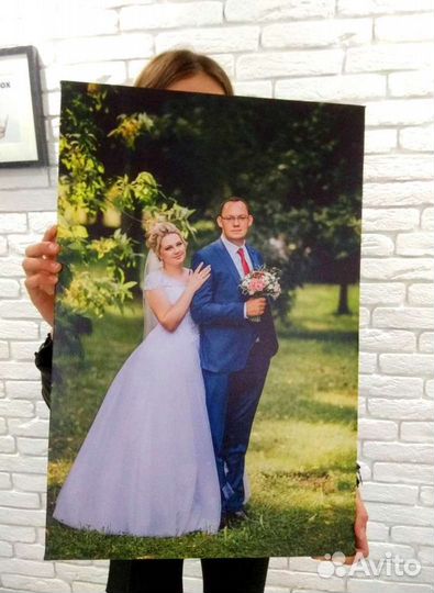 Фото на холсте