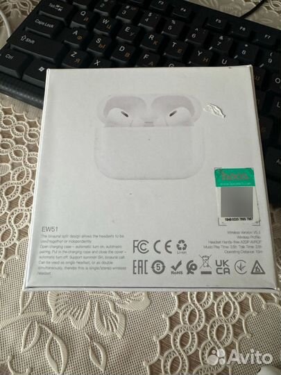 Беспроводные наушники hoco