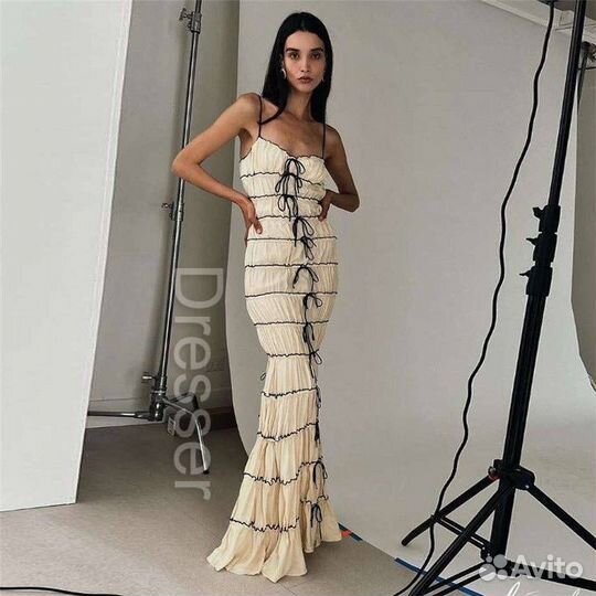 Платье длинное mirror palais