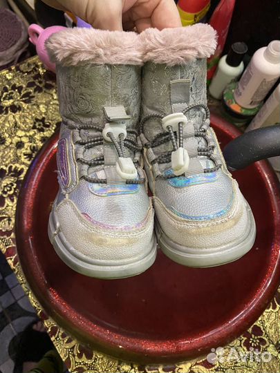 Сапоги для девочки зимние