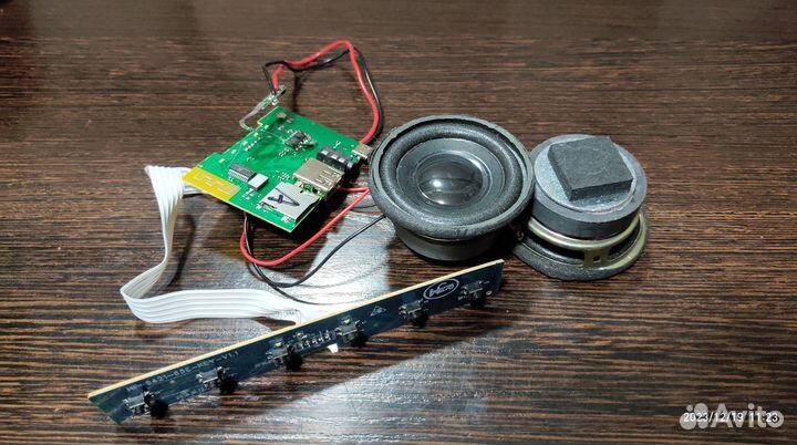 Плата блютуз колонки и динамики