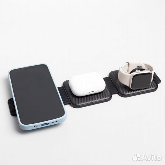 Беспроводная зарядка 3в1