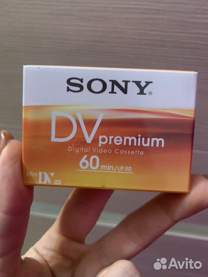 Видеокассета miniDV Sony DV Premium 60min
