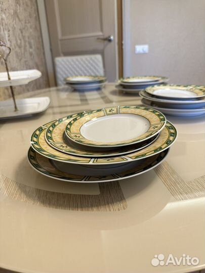 Тарелки набор посуды на 4 персоны