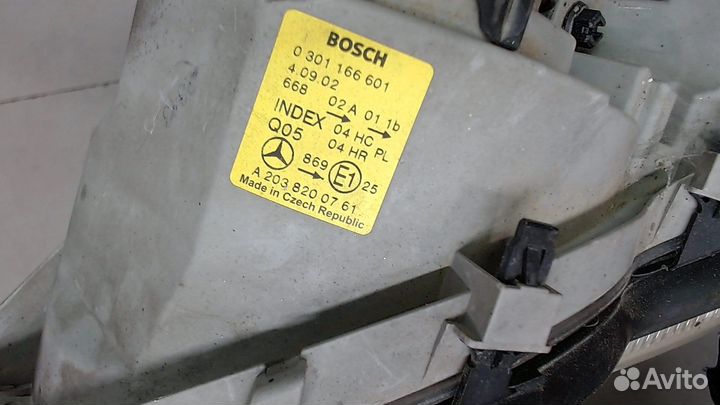 Фара (передняя) Mercedes C W203, 2000