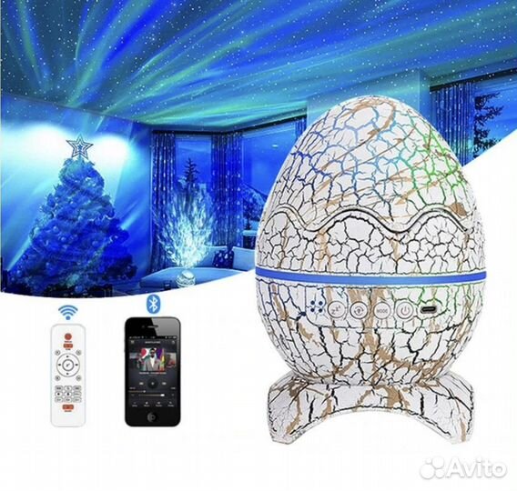 Детский музыкальный светильник-ночник