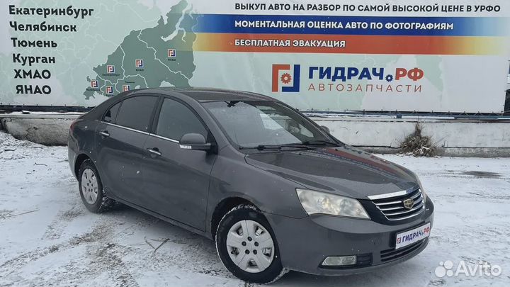 Стекло двери задней левой (форточка) Geely Emgrand