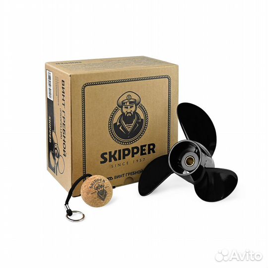 Винт гребной Mercury 4-6HP, диаметр 7,8