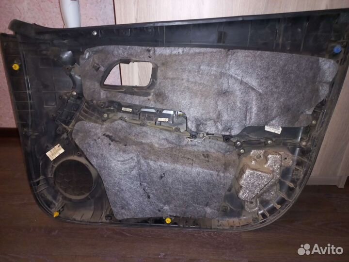 Дверные карты Kia rio 3 с блоками