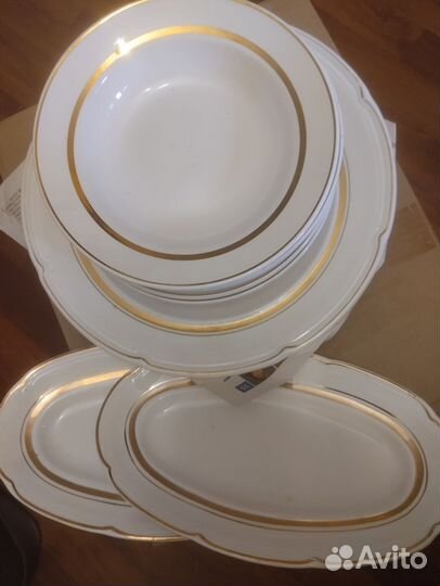 Столовый сервиз фарфор СССР