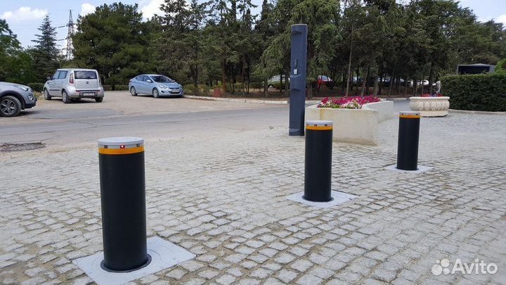 Ремонт боллардов (дорожных блокираторов)