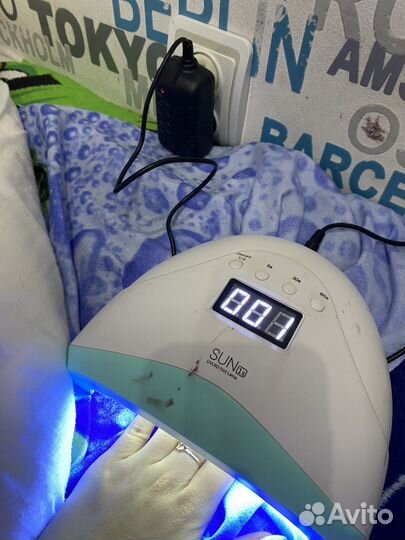 Лампа для ногтей sun