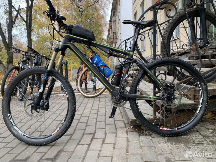 Карбоновый двухподвес Cube custom