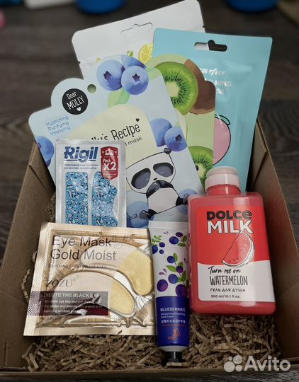 Бьюти боксы с уходовой косметикой