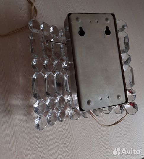 Хрустальное бра СССР
