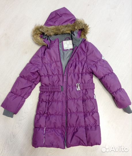 Куртка пальто зимнее huppa для девочки 140