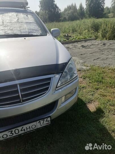 Дефлектор капота ssangyong kayron