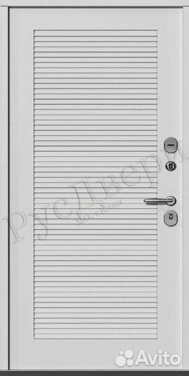 Новая металлическая входная дверь для дома