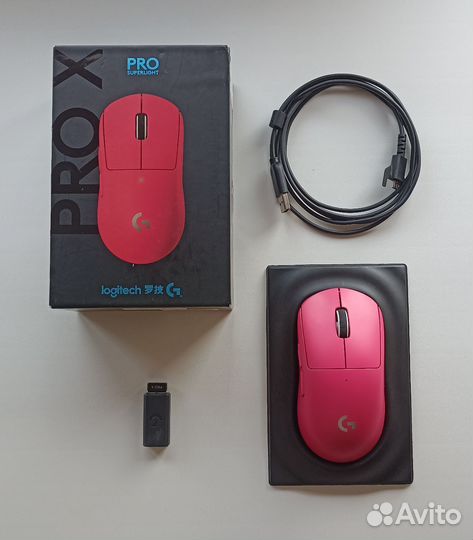 Logitech g pro x superlight pink