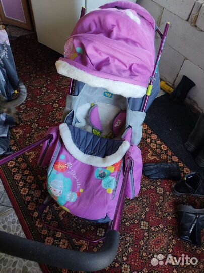 Санки коляска ника