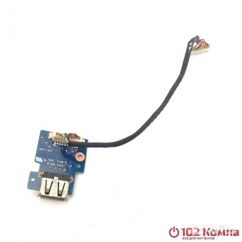Плата USB разъёма с кнопкой включения для ноутбука