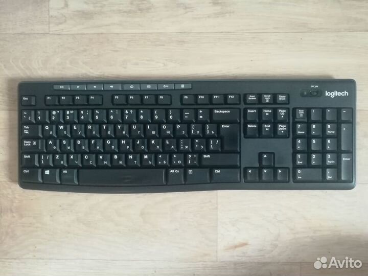 Комплект (клавиатура+мышь) Logitech MK270