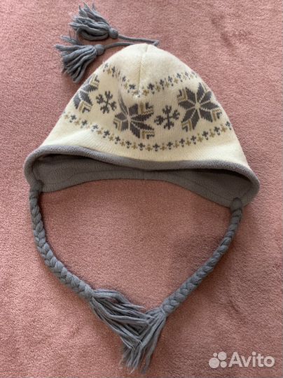 Шапки зимние для девочки на размер 55-59