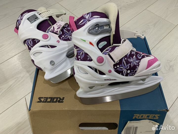 Коньки раздвижные Roces 30-35