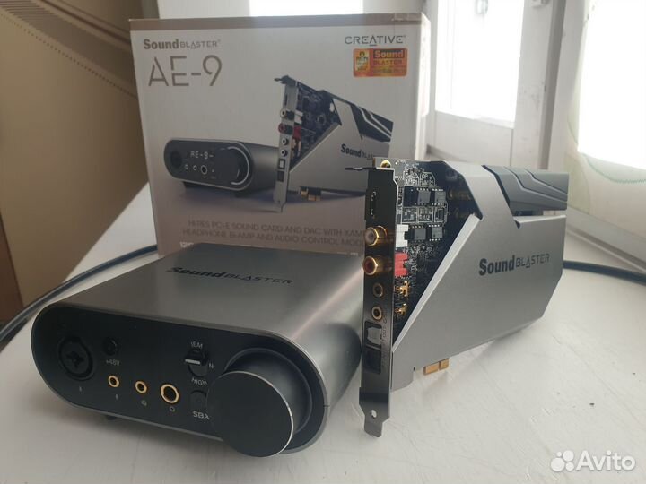 Новая карта Creative sound blaster AE-9