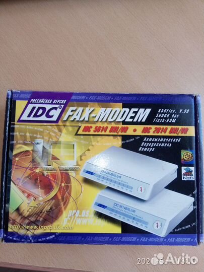 Факс-модем IDC-2814BXL/VR (внешний)
