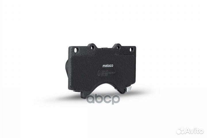 Колодки тормозные передние к-кт '3000-049 metaco