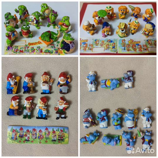 Любимые игрушки от киндер сюрприз