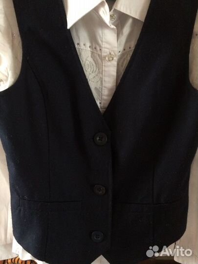 Жилет школьный для девочки