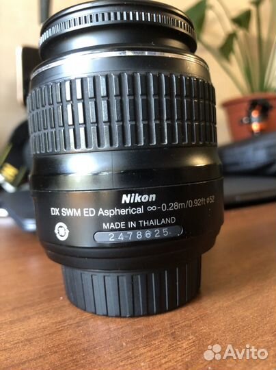 Объектив для nikon 18-55 / 3,5-5,6